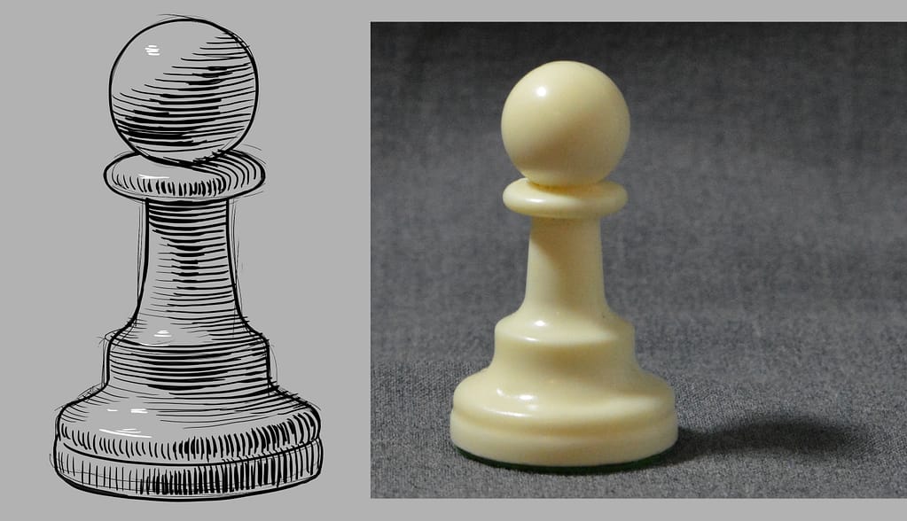 Demonstration of using cross-contour lines to describe the light wrapping around the form.