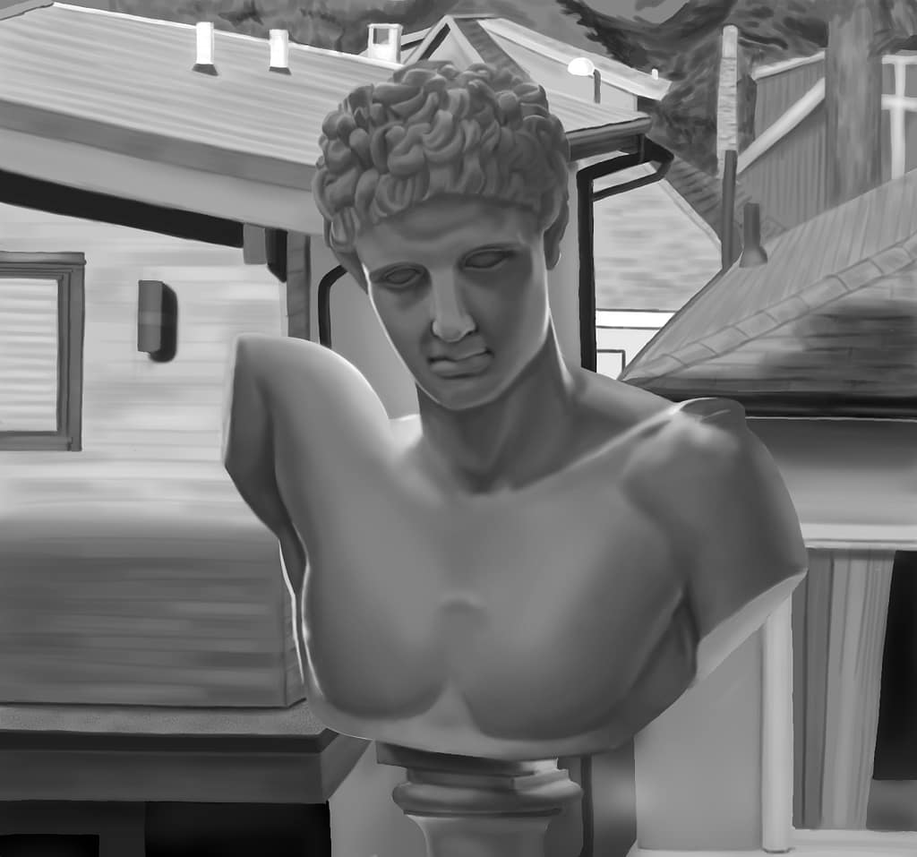Both the bust and the window use full value ranges, compressing the difference between the two.
